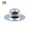 Prime-Line Axle Hat Push Nuts, 3/16 in., Zinc Plated Steel (20 Pack) 9078467 - alternate 2